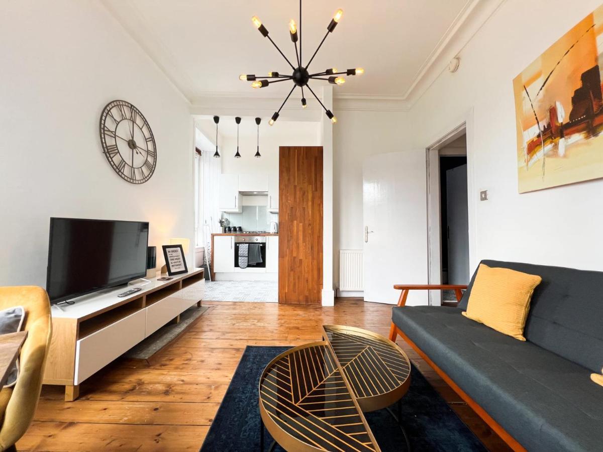 Bohemian 1Br Flat In Abbeyhill Leilighet Edinburgh Eksteriør bilde